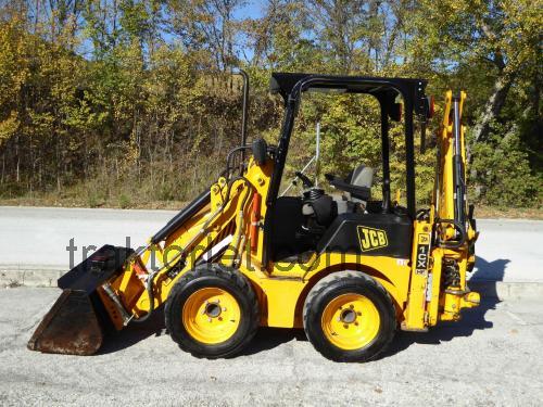 JCB 1CX tekniske specifikationer 