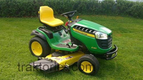 John Deere E180 anmeldelser og tekniske specifikationer