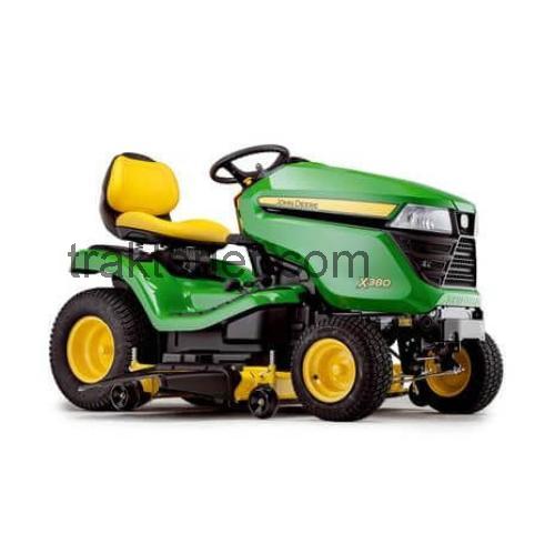 John Deere X380 tekniske specifikationer 