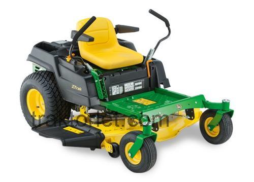 John Deere Z525E tekniske specifikationer 