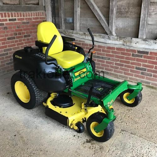 John Deere Z645 tekniske specifikationer 