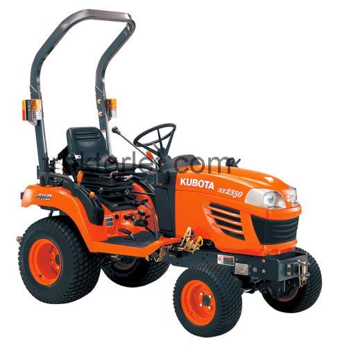 Kubota BX2350 anmeldelser og tekniske specifikationer