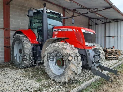 Massey Ferguson 7624 tekniske specifikationer 